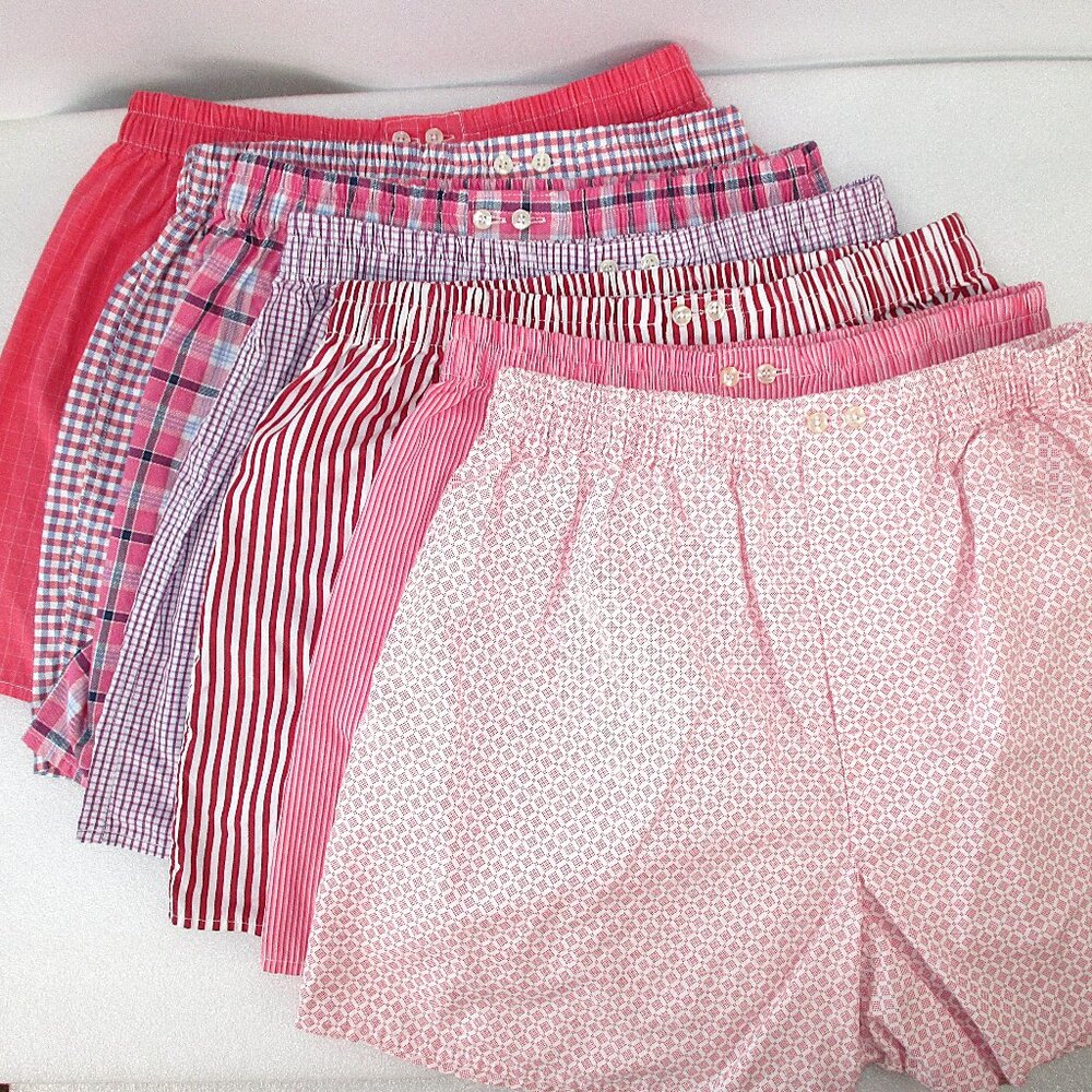 BUNDLE OF 7PRS LORENZO UOMO COTTON BOXERS😎